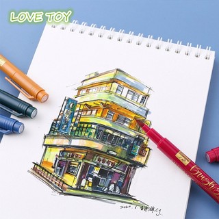 Set 12 Bút Lông Mềm Dùng Vẽ Tranh Thư Pháp