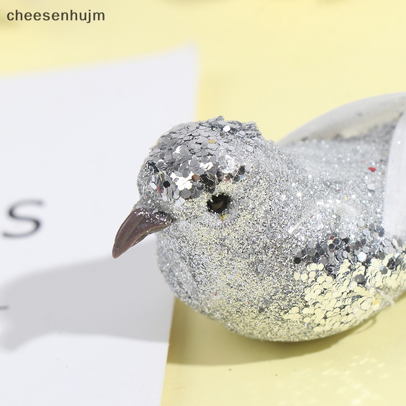 Kẹp Cây Hình Lông Vũ / Chim Lấp Lánh Độc Đáo Trang Trí Nhà Cửa Diy