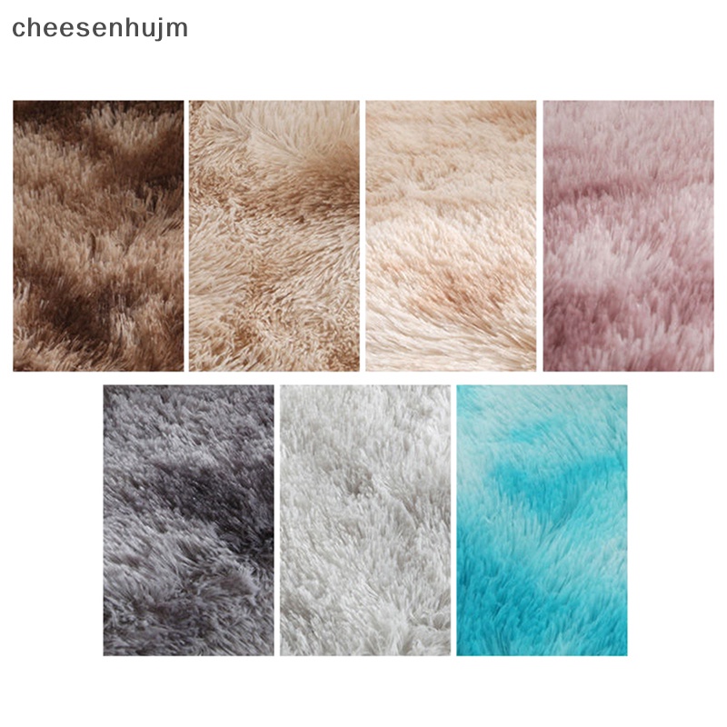 Thảm Lông Trải Sàn Nhuộm Màu Độc Đáo 40 * 40cm