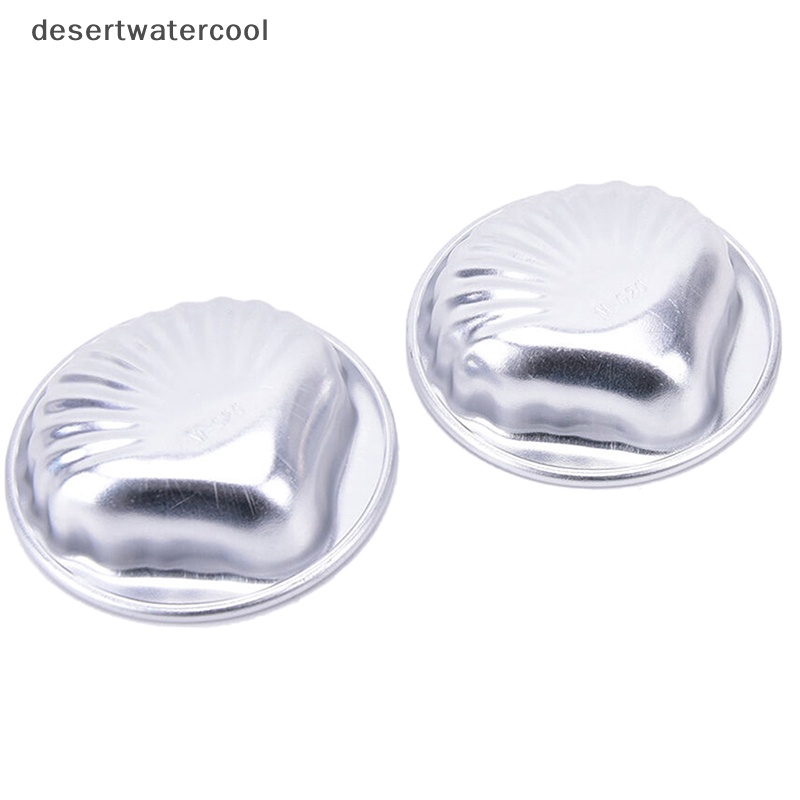 Set 5 Khuôn Làm Bánh Hình Vỏ Sò Bằng Hợp Kim Nhôm