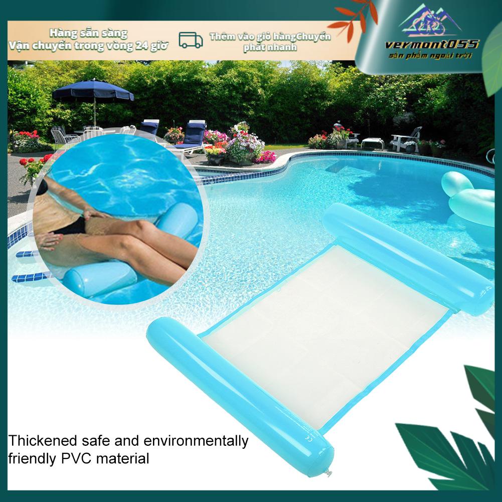 Vermont055 Bơm Hơi Nổi Phao Giường Lớn Hơn Dày Di Động Nước Võng Hồ Bơi Ghế Salon Hình Phụ Nữ Mùa Hè Nam
