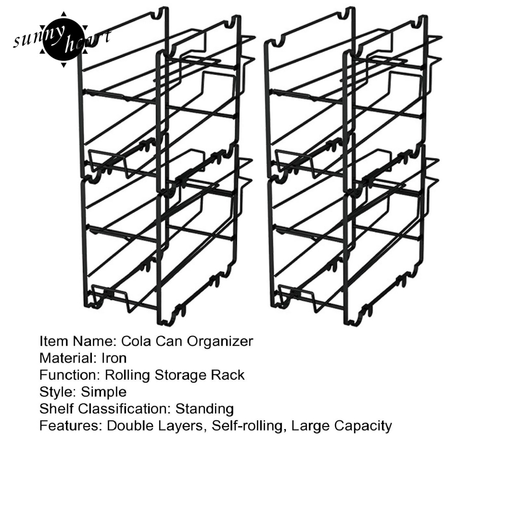 Sunnyheart 2 Occasion từ các buổi tiệc đến Picnic của chúng ta có thể lưu trữ được thiết kế để ấn tượng các cửa hàng có thể xếp Chồng lên đến 12 Lon không gian hạn chế