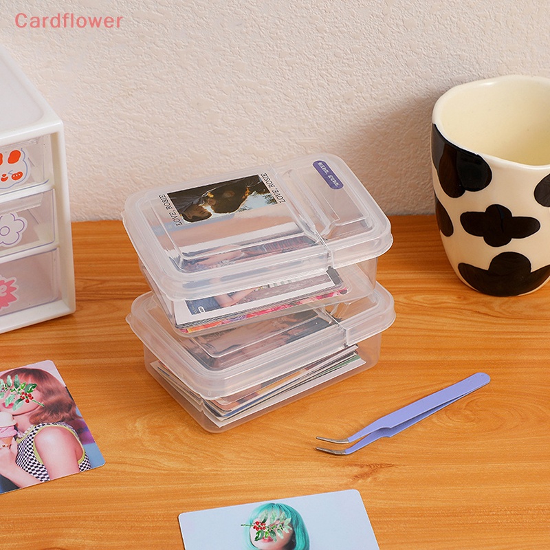 Hộp Trong Suốt Đựng Thẻ / Trang Sức / Văn Phòng Phẩm Tiện Lợi Mới