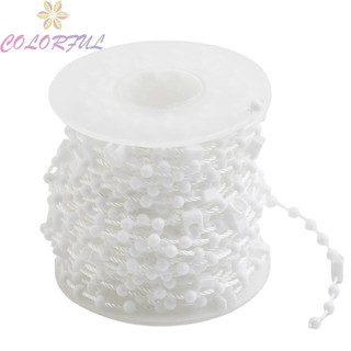 【COLORFUL】Beaded Cord 89mm Blind Bottom Chain Connector High Quality Link Beaded