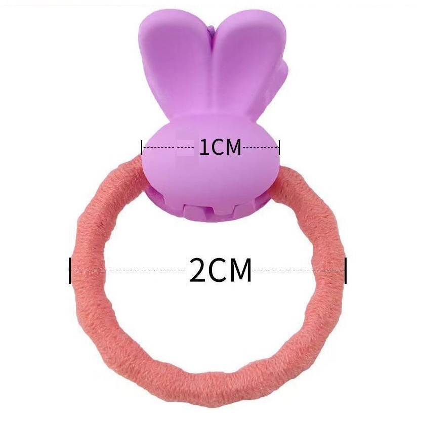 Hộp 40 Buộc Tóc Và 14 Kẹp Tóc Cho Bé Gái Siêu Yêu PKT32