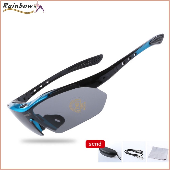 Kính Mát Phân Cực Chống Gió Chống Bụi Cho Đạp Xe Ngoài Trời