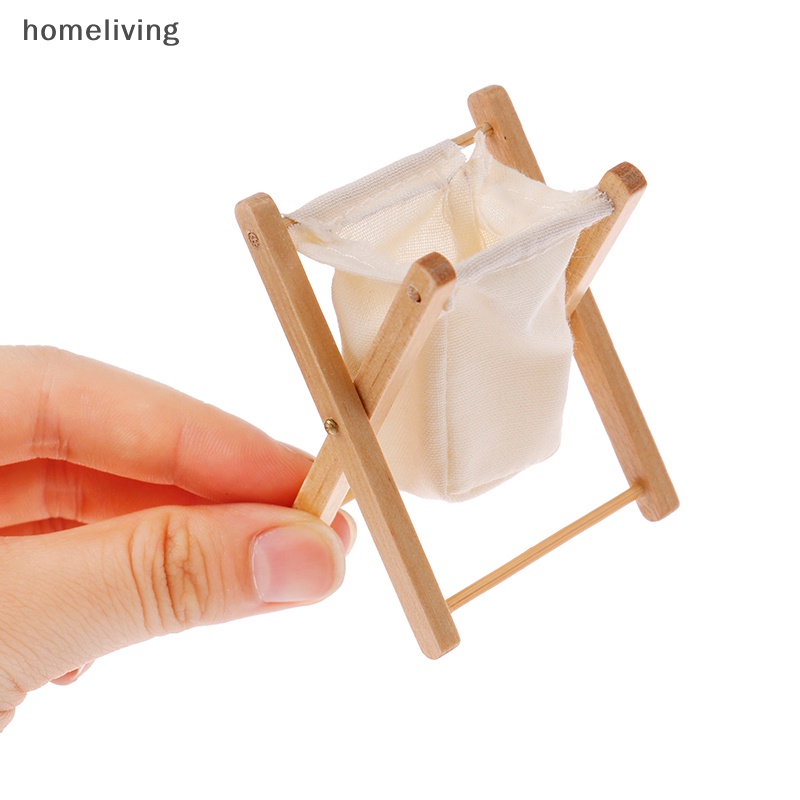 Giỏ Đựng Quần Áo Gấp Gọn Tỉ Lệ 1 / 12 Trang Trí Nhà Búp Bê