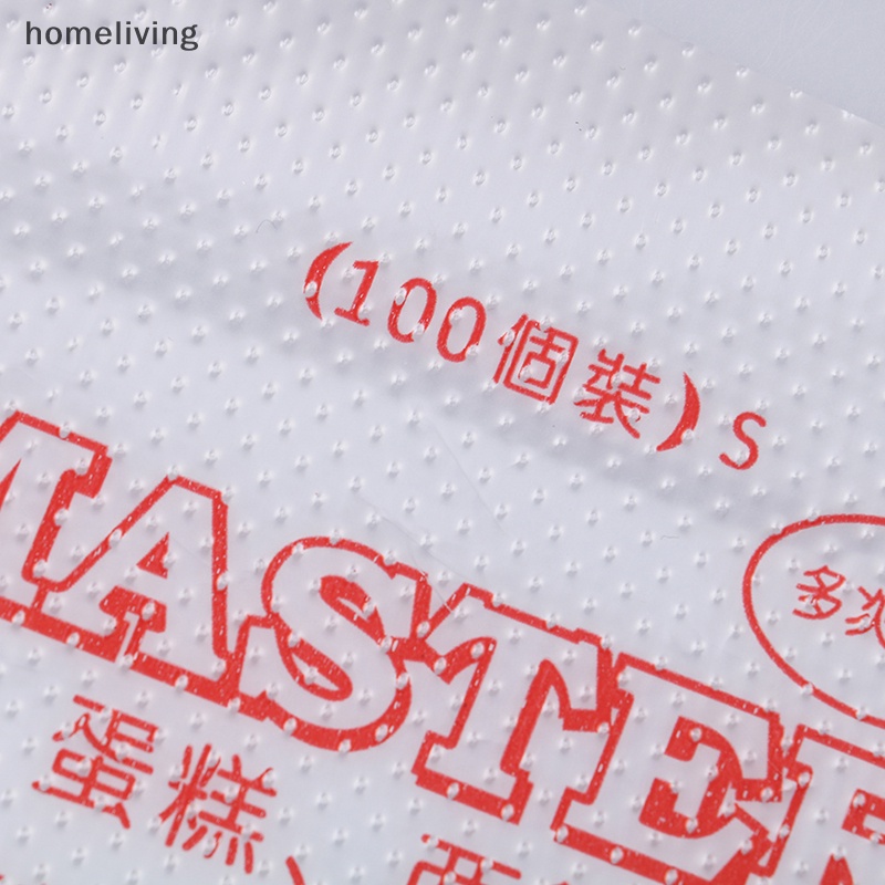 50 / 100 Túi Để Thắt Kem Trang Trí Bánh Dùng Một Lần Tiện Dụng