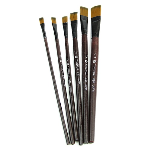 Set 6 Cọ Vẽ Tranh Sơn Dầu Chuyên Nghiệp