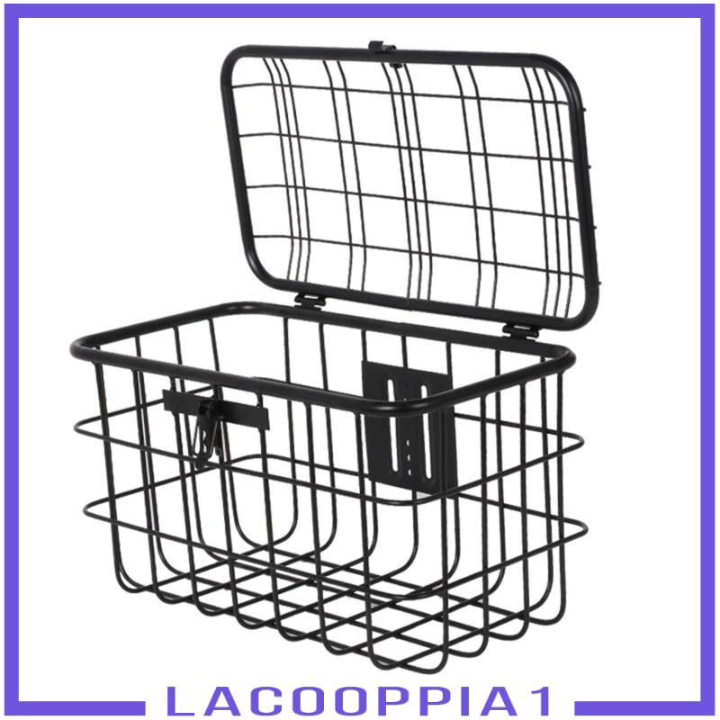 Giỏ Xe Đạp Có Nắp Lưới Chống Thấm Nước Siêu Bền Tiện Dụng Cho Nam Và Nữ
