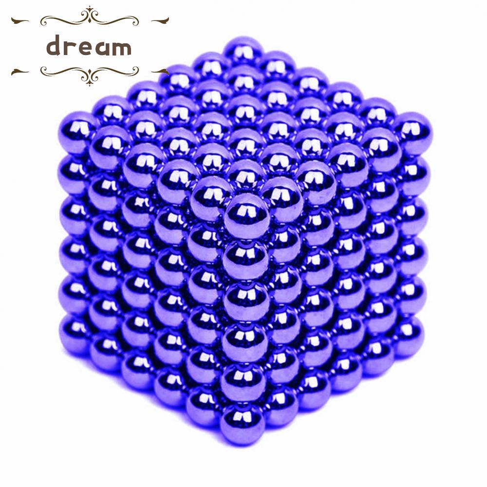 【DREAMLIFE】216pcs Decompression For Magnet Puzzle Toys 5mm Ball Bat Birthday Present