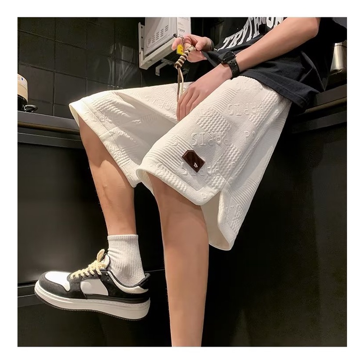 Quần Short Thể Thao Lưng Thun Dáng Rộng Cỡ Lớn Thời Trang Mùa Hè Cao Cấp Cho Nam