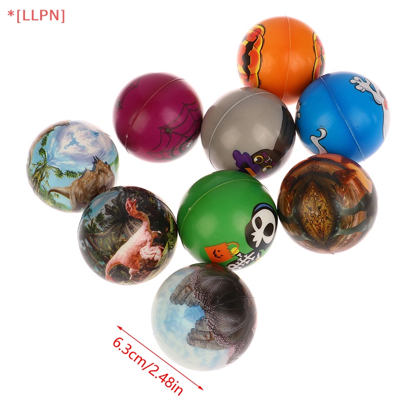 1 Quả Bóng Xốp PU Bóp Tay Giảm Căng Thẳng 6.3cm Trang Trí Đa Ứng Dụng