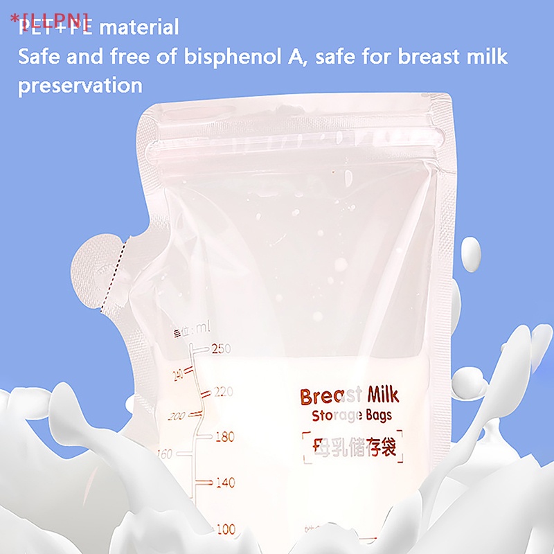 Túi Đựng Sữa Mẹ Dung Tích 8.4 OZ Chống Rò Rỉ Tiện Dụng