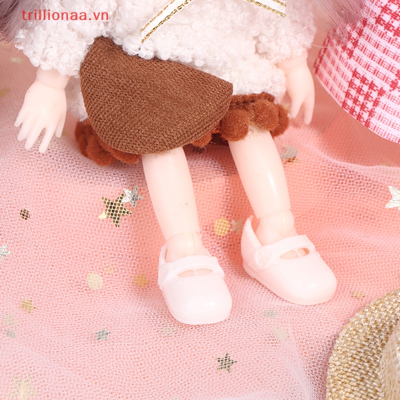 Mô Hình Búp Bê Trillionaa 16cm Có Khớp Cử Động Kèm Quần Áo DIY