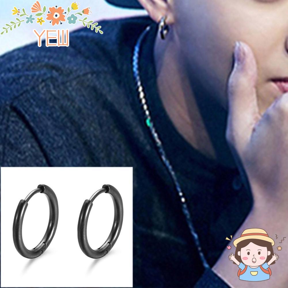 Khuyên Tai Dạng Vòng Màu Sắc Vàng / Bạc Thời Trang Cho Nữ