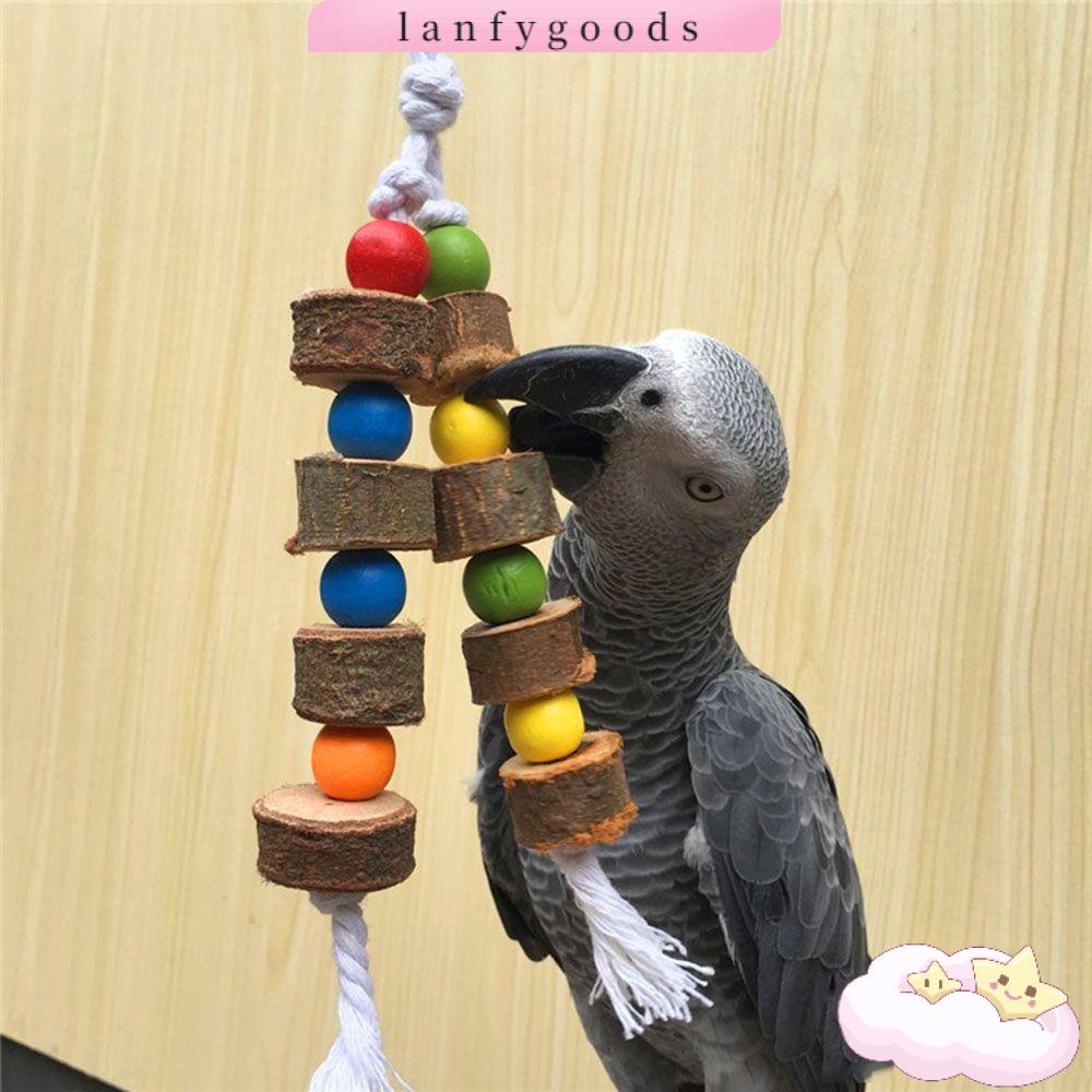 Đồ Chơi Treo BằNg Gỗ Cho Chim / VẹT