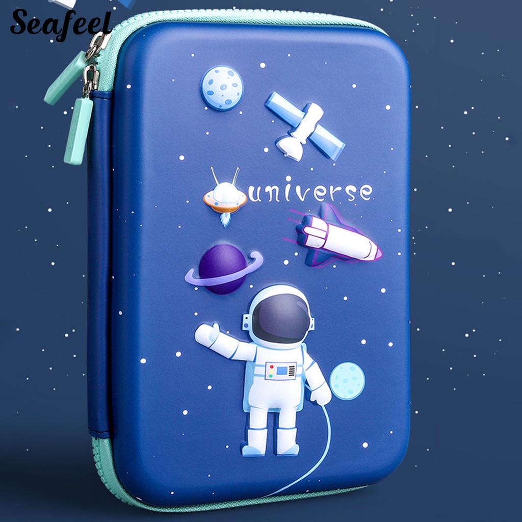 Túi Đựng Bút Chì Sức Chứa Lớn Bền Bỉ Chống Nước In Họa Tiết Hoạt Hình