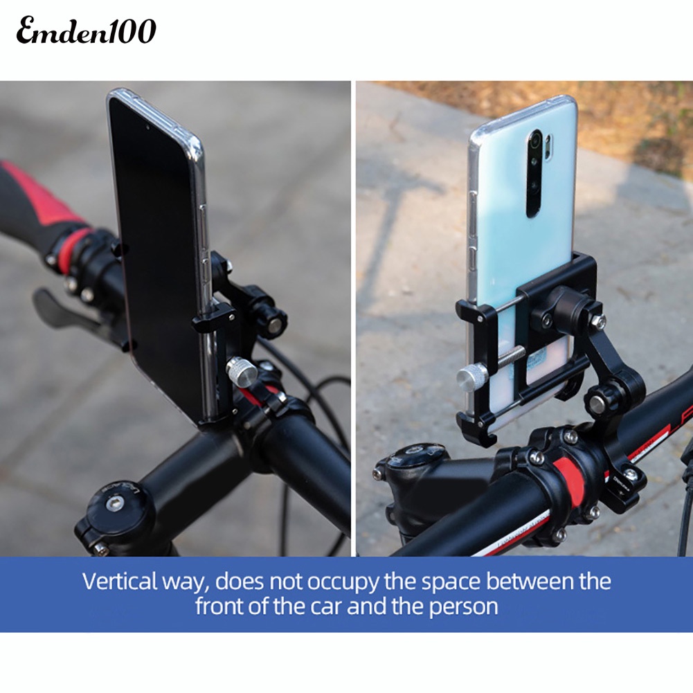 Giá Đỡ Điện Thoại Emden GUB PLUS 11 Bằng Kim Loại Cho Xe Đạp