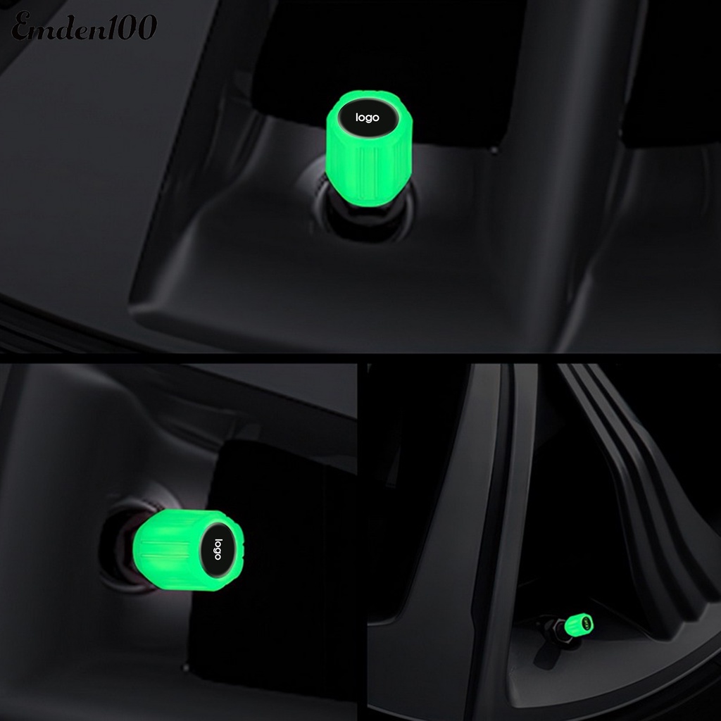 Vỏ Bọc Van Bánh Xe Hơi Chống Rò Rỉ Có Hiệu Ứng Dạ Quang