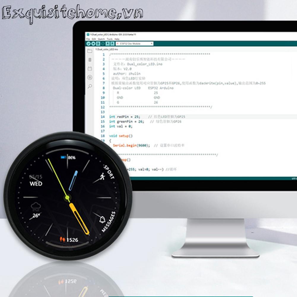 Mô-đun phát triển esp32-c3 màn hình lcd ips 1,28 inch wifi tương thích với bluetooth