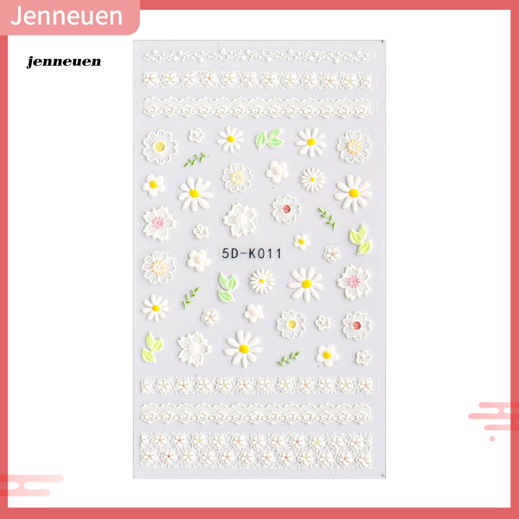 Miếng Dán Trang Trí Móng Tay Họa Tiết Giáng Sinh Tinh Tế DIY