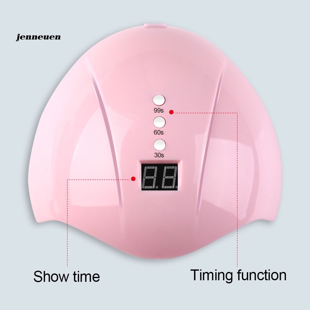 Đèn LED Hong Khô Sơn Móng Tay 36W 12 Bóng USB Có Hẹn Giờ