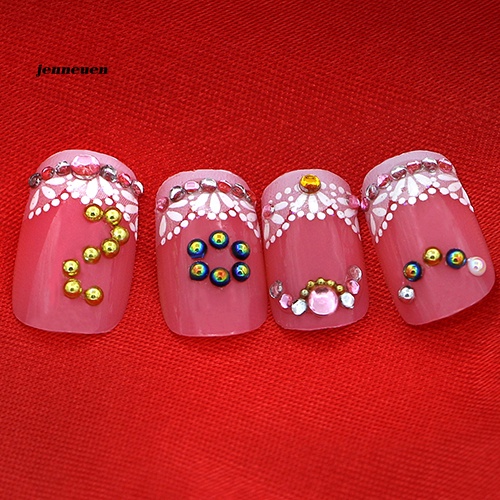 Miếng Dán Trang Trí Móng Tay Lấp Lánh DIY