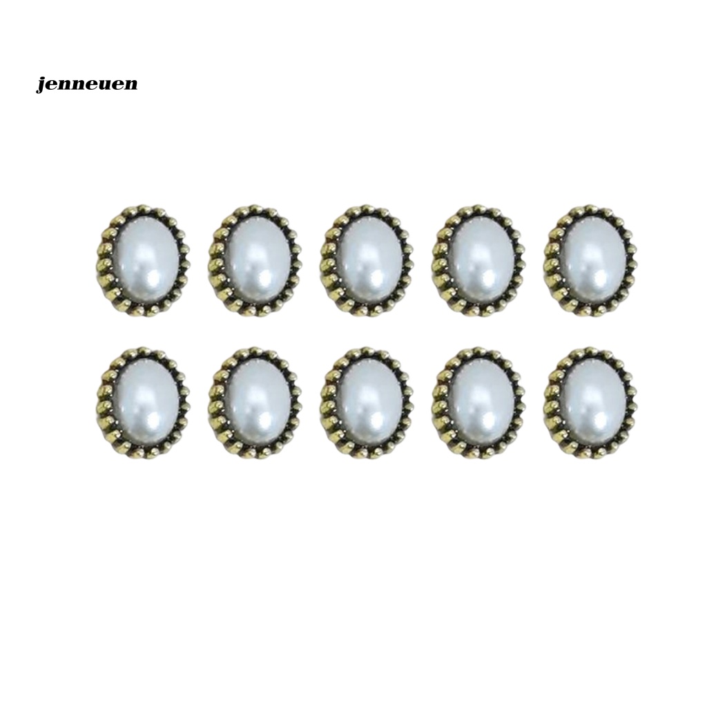 Set 10 Phụ Kiện Trang Trí Móng Tay 3D DIY Phong Cách Retro