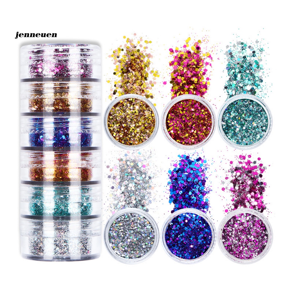 1 Set Phụ Kiện Trang Trí Móng Tay Lấp Lánh Xinh Xắn