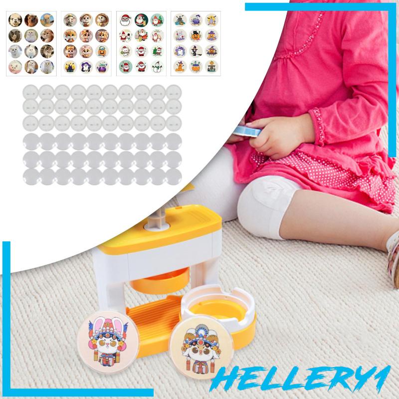 Bộ Huy Hiệu Cài Áo Hình Tròn Có Thể Thay Đổi Nhiều Hình Dạng Siêu Bền Tiện Dụng DIY