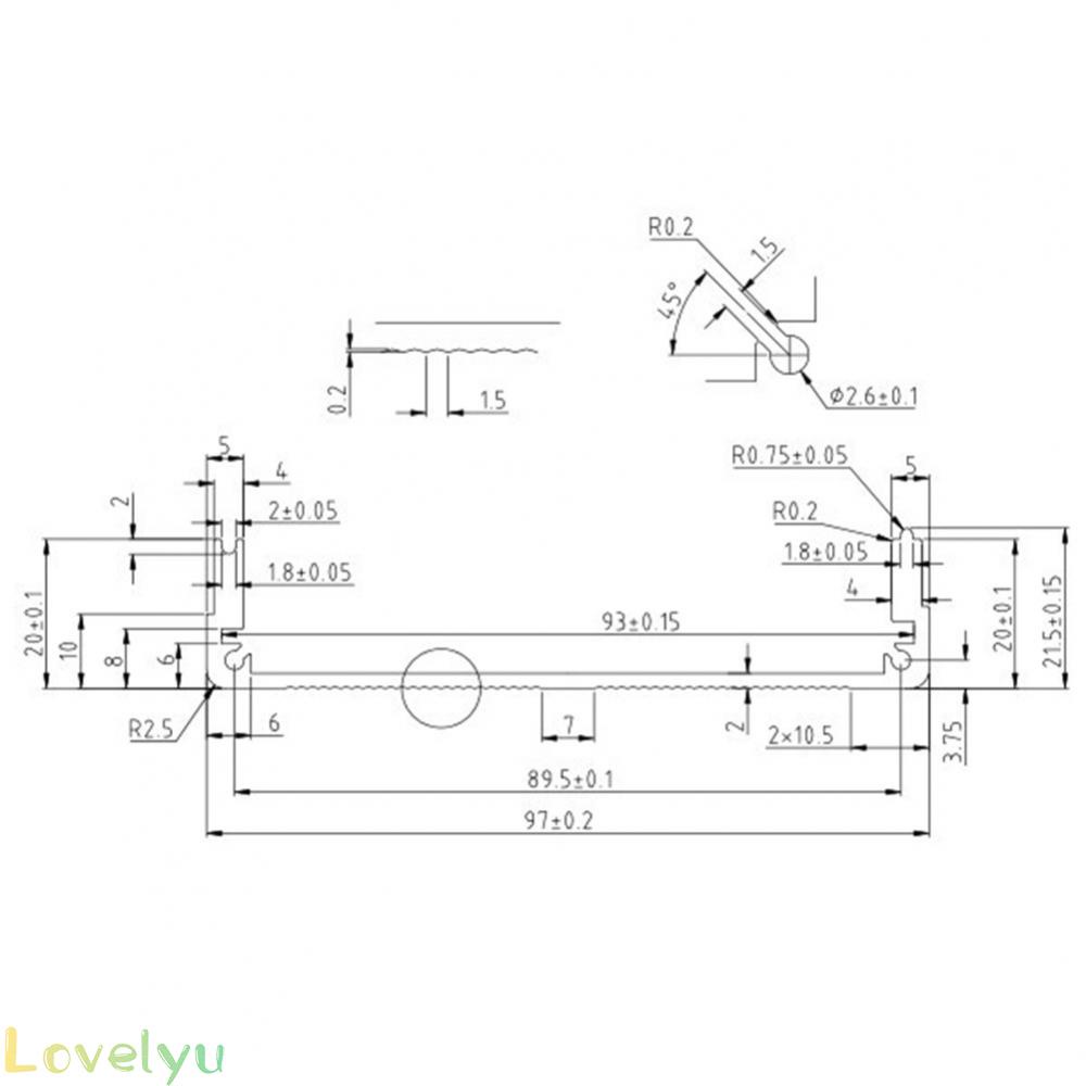 ⭐24H SHIPING ⭐Inverter Aluminum Alloy Shell Lightnin Protectors Power Supply Shell 40×97×100mm
