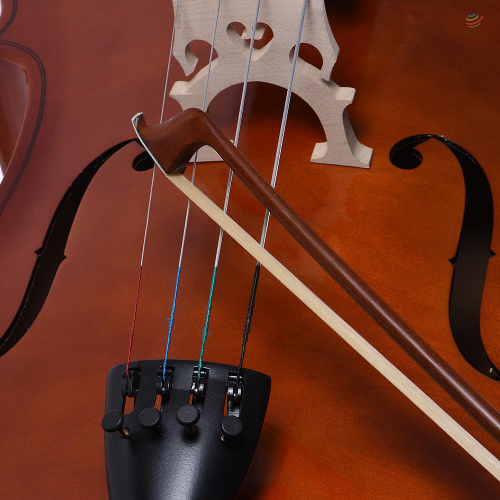 Lông Ngựa Đàn Violin 4 / 4 Bằng Gỗ Mun Hình Tròn