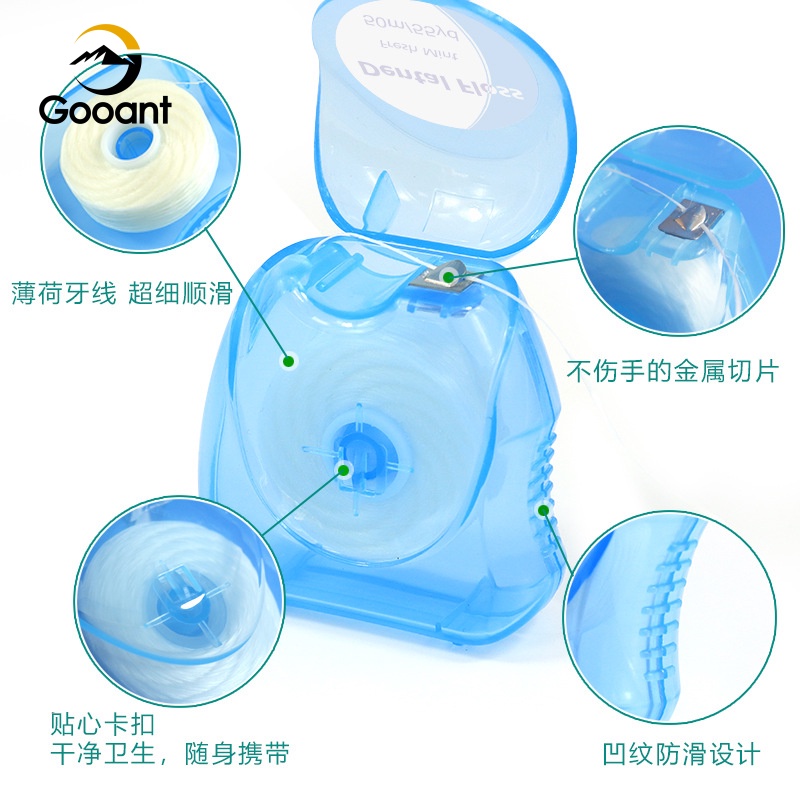 50m Chỉ Nha Khoa Mùi Bạc Hà Phù Hợp Với Mọi Loại Hình Dạng