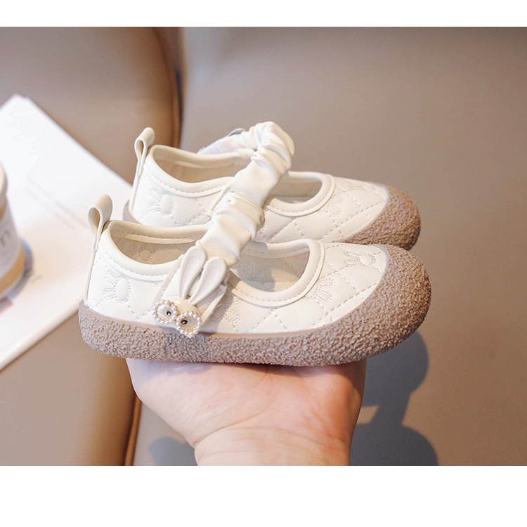 Giày Mũi Tròn Đế Bằng Chống Trượt Thời Trang Hàn Quốc 2023 Dành Cho Bé Gái