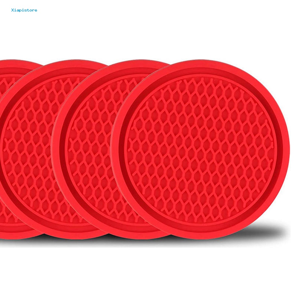 Bộ 4 Giá Đỡ Cốc Chống Trượt Chống Thấm Nước Thông Dụng Cho Xe Hơi