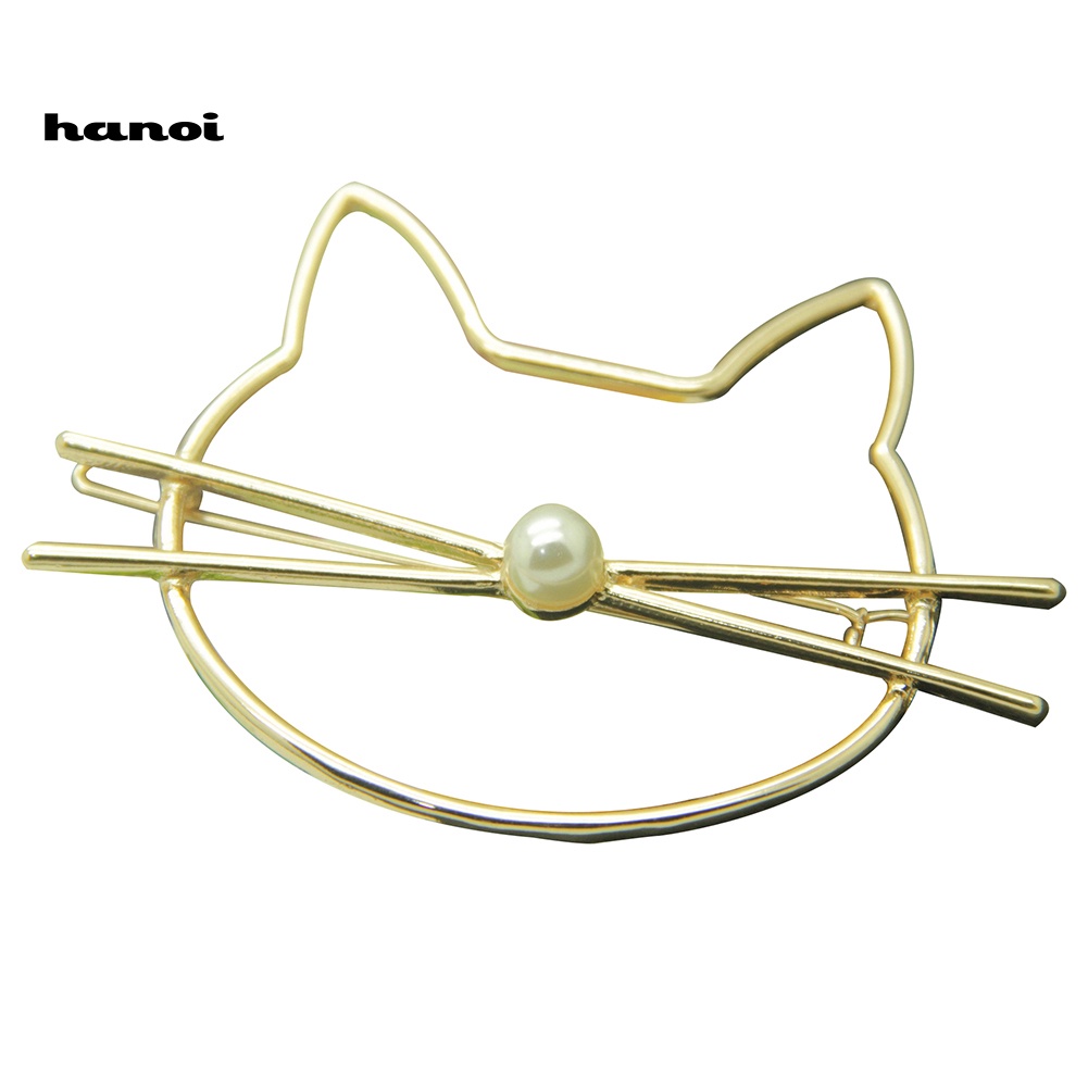 Kẹp Tóc Hình Chú Mèo Dễ Thương Cho Nữ