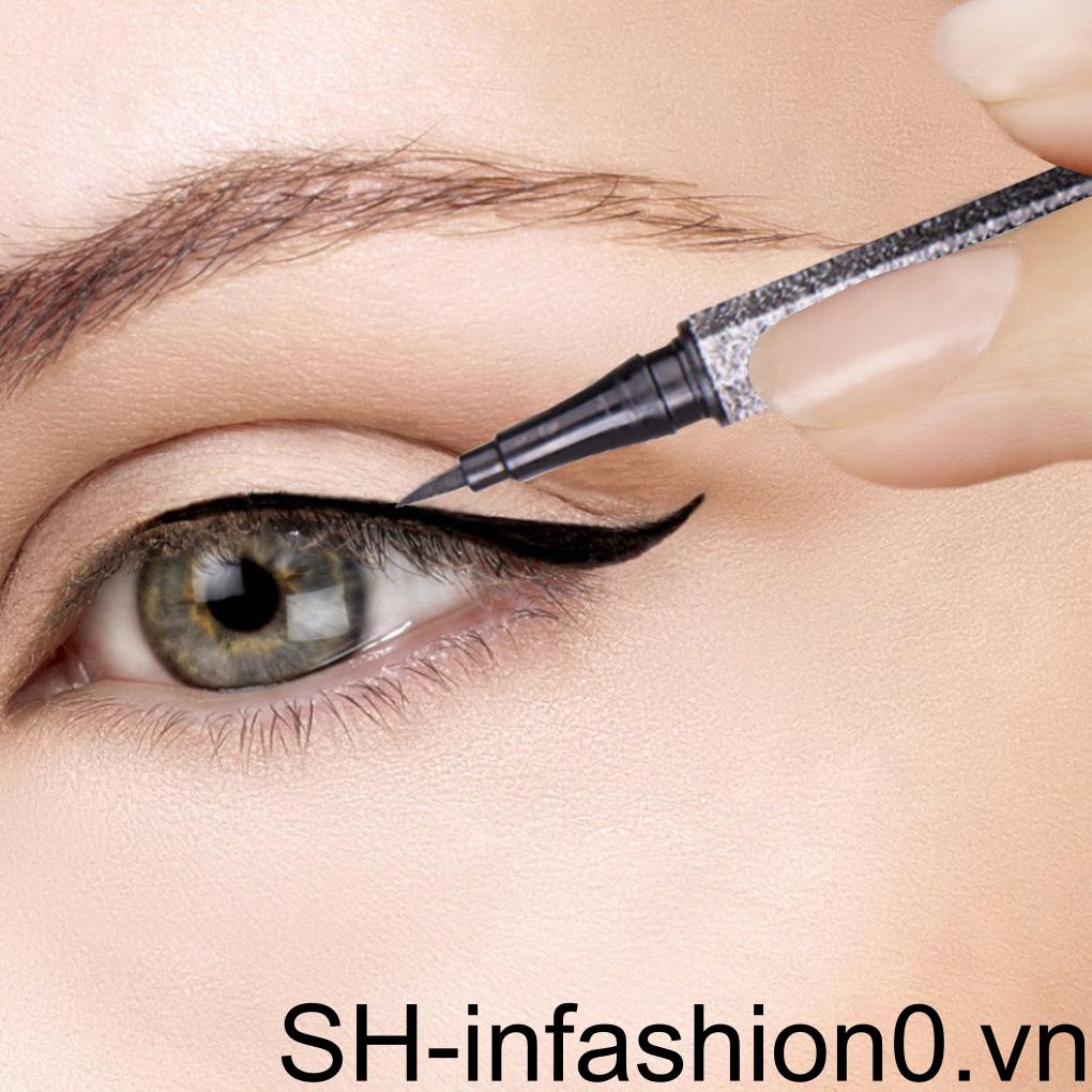 Bút Kẻ Mắt Lâu Trôi Không Thấm Nước Chống Nhòe Thiết Kế Vỏ Lấp Lánh Ánh Sao