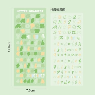 Sticker trang trí top loader BLP