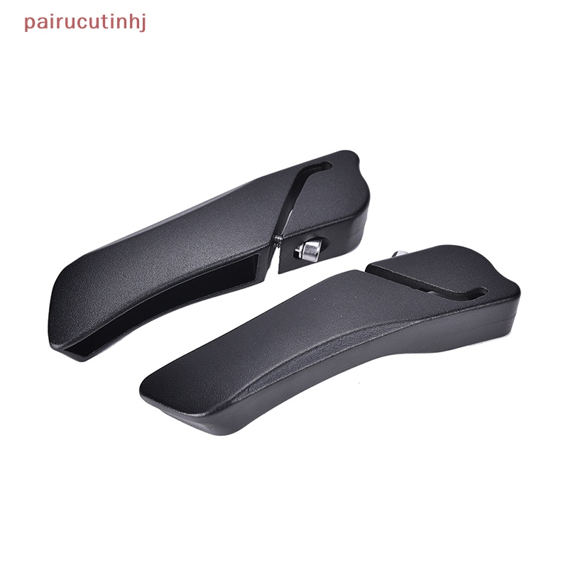 Set 2 Cặp Tay Nắm Xe Đạp Leo Núi Bằng Hợp Kim Nhôm Màu Đen