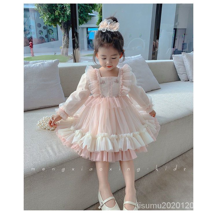 Đầm Công Chúa Phong Cách Lolita Siêu Nữ Tính Ngọt Ngào Thời Trang Xuân Hè Phong Cách Mới Dành Cho Bạn Gái
