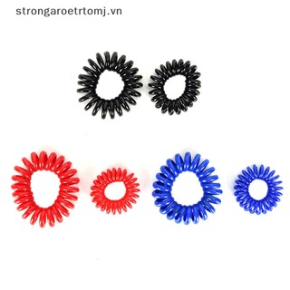 Set 10 Dây Cột Tóc Dạng Xoắn Lò Xo Cá Tính