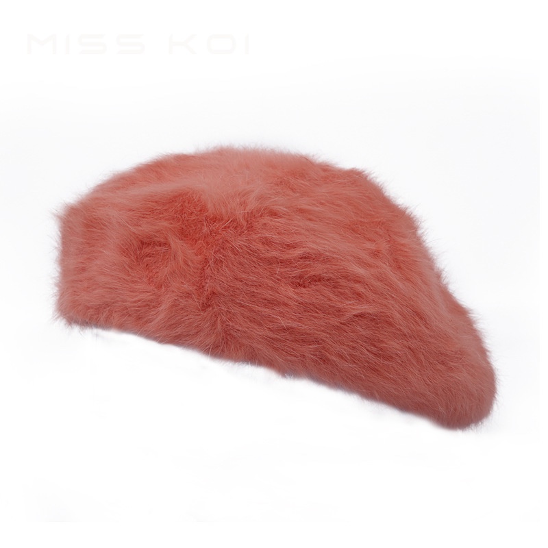 Misskoi  Mũ Nồi Lông Thỏ Phong Cách Nhật Bản Ngọt Ngào Thời Trang Thu Đông Dành Cho Nữ