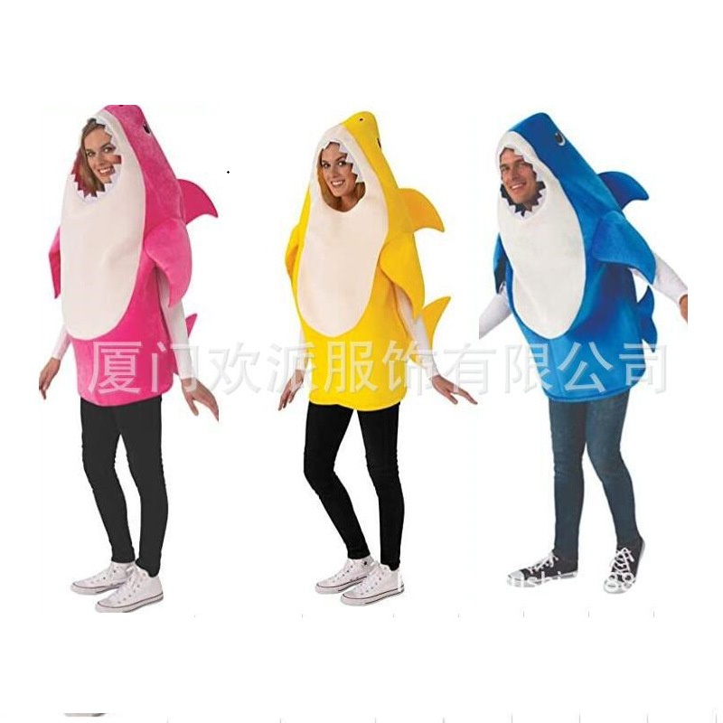 Trang Phục Hóa Trang Cá Mập Nhân Dịp Halloween Dễ Thương Cho Người Lớn Và Trẻ Em # 1