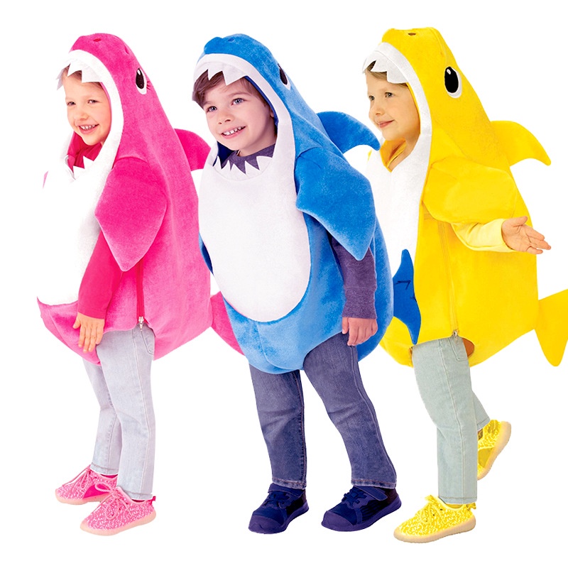 Trang Phục Hóa Trang Cá Mập Nhân Dịp Halloween Dễ Thương Cho Người Lớn Và Trẻ Em # 1