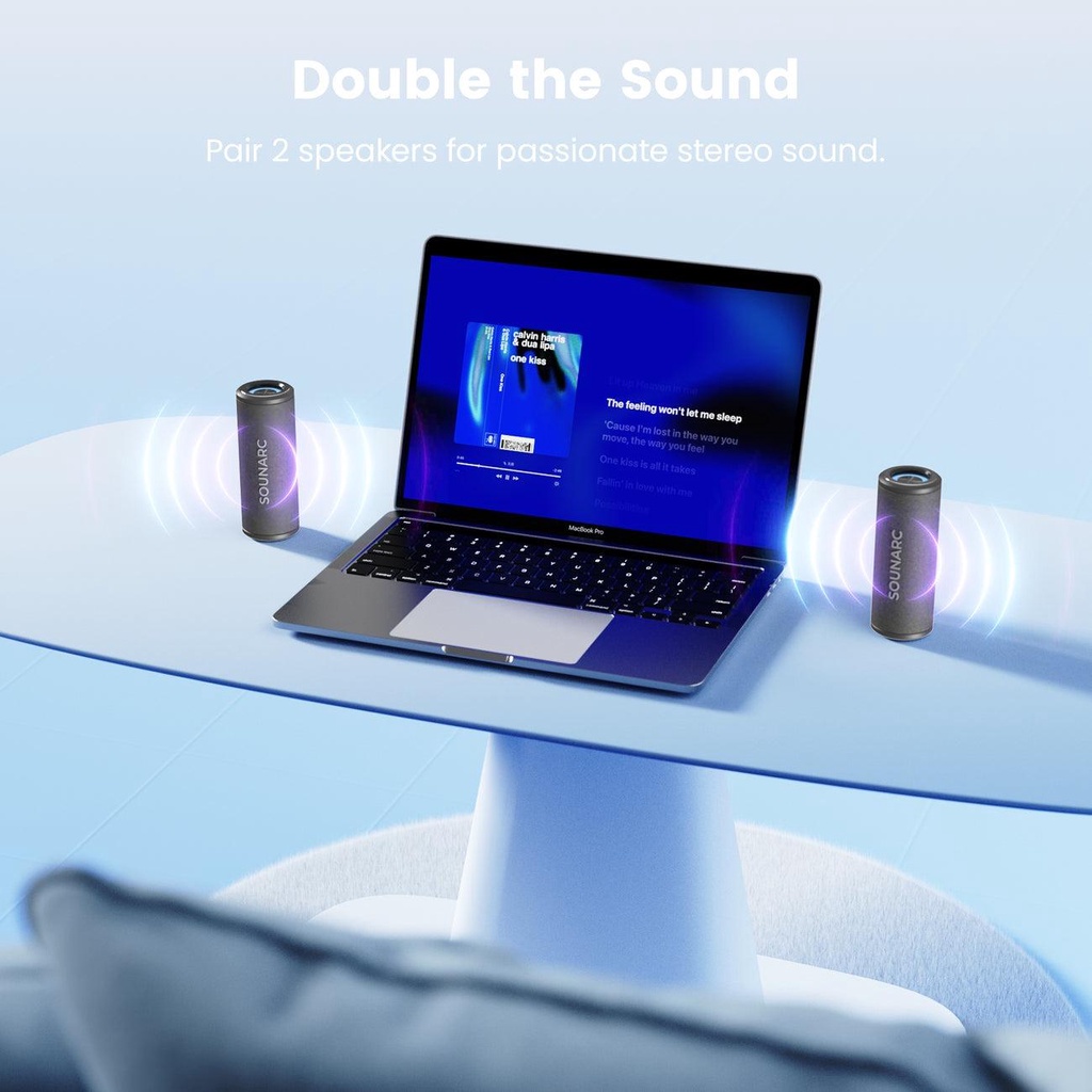 Loa Bluetooth 5.3 Sounarc P4  Âm thanh nổi 20W Kháng nước IPX5 | Bảo hành chính hãng 12 tháng