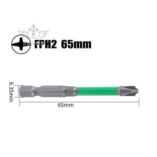 【FUNWD】Screwdriver Bit FPH2 For Socket Magnetic Power Tools Slotted Hand Tools