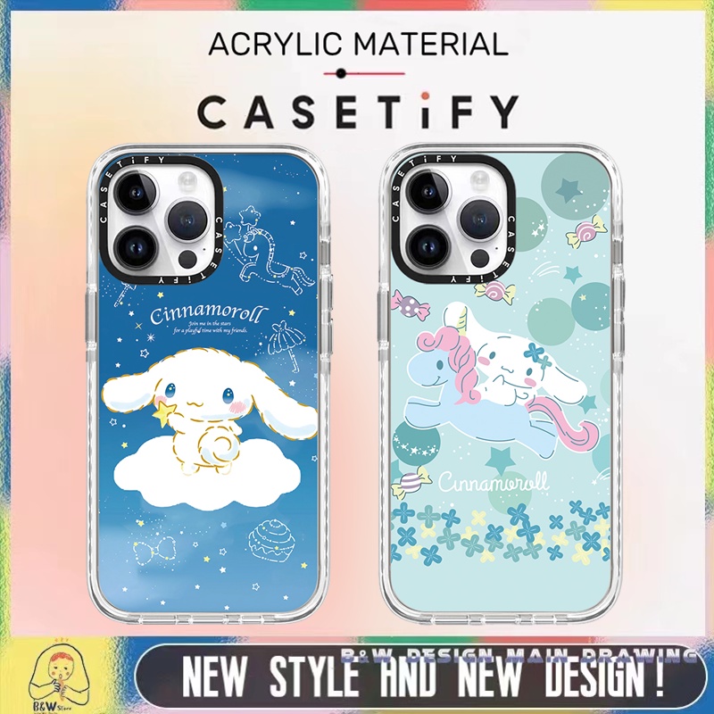 Ốp Điện Thoại Họa Tiết Hoạt Hình Sanrio cinnamoroll Dễ Thương Chống Sốc Cho iPhone 14 13 12 11 Pro Max