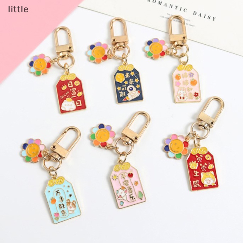 Vnlittle Móc Chìa Khóa May Mắn Phong Cách Trung Hoa Trang Trí Ba Lô Cho Airpods / Samsung Galaxy Buds