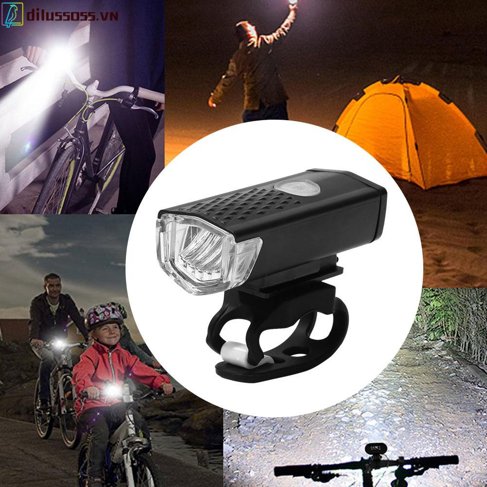 Bộ Đèn Pha LED Và Chuông An Toàn Ban Đêm Cho Xe Đạp